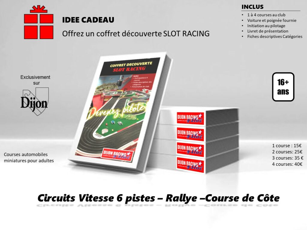 Coffret Découverte Slot Racing