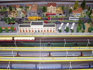 Réseau ferroviaire au 1/87